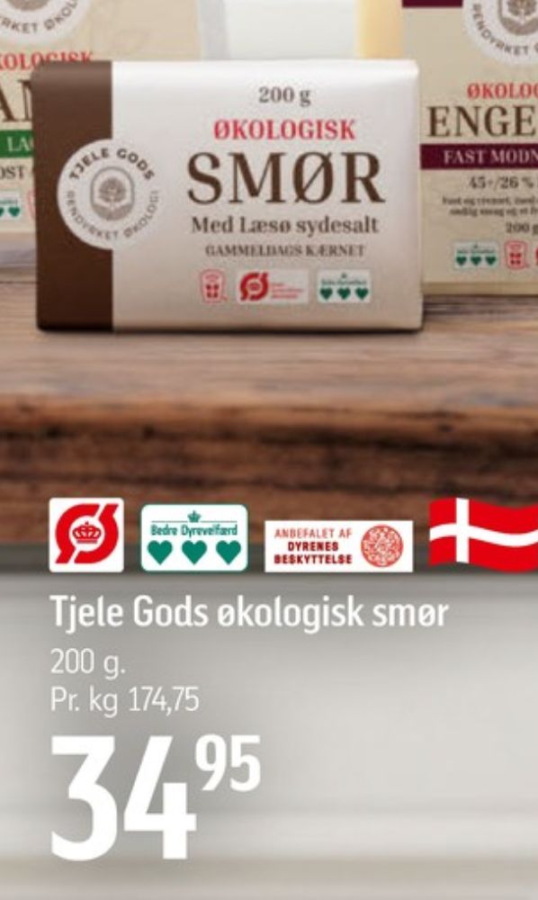Tjele Gods, Smør med Læsø Sydesalt