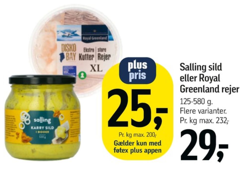 Royal Greenland, Rejer
