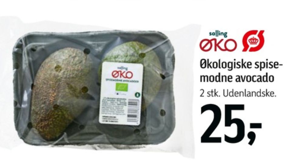 Salling ØKO, Avocado