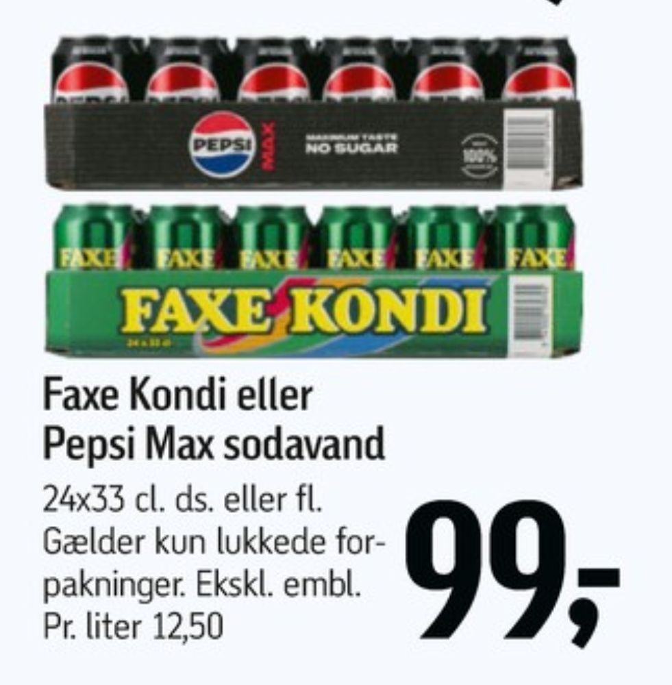 Pepsi Max, Cola 24 pk.