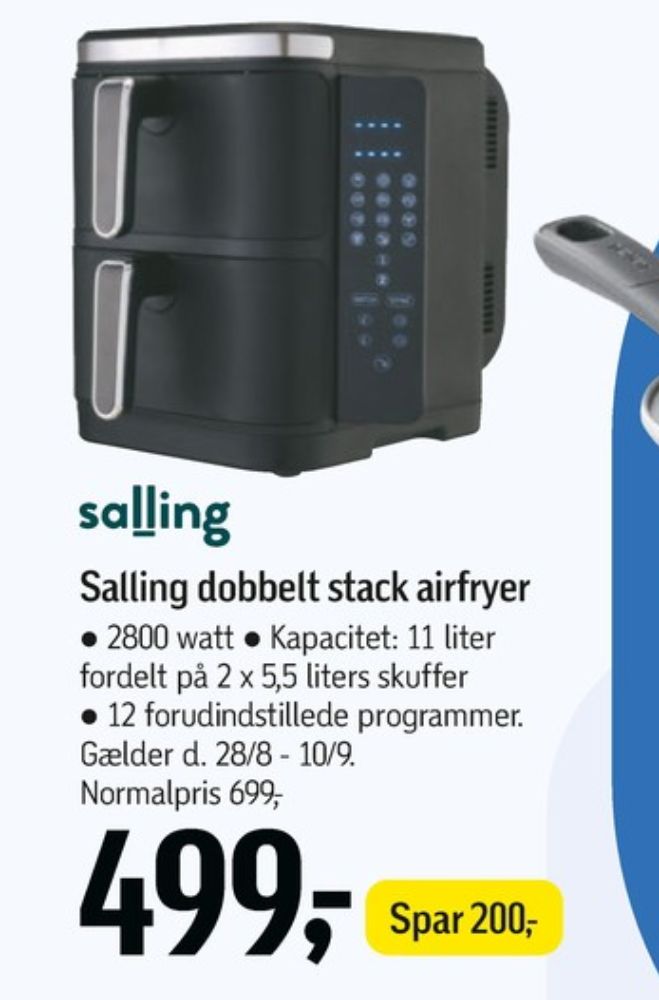 Salling, Airfryer