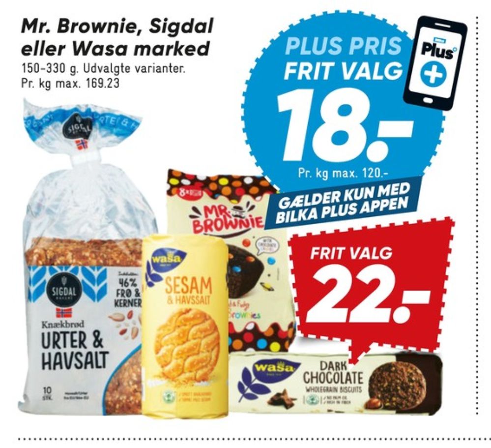 Wasa, Sesam & Havsalt knækbrød