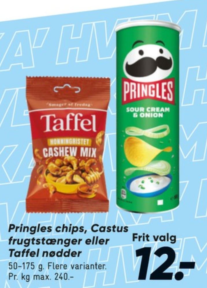 Pringles, Sour Cream & Onion Chips