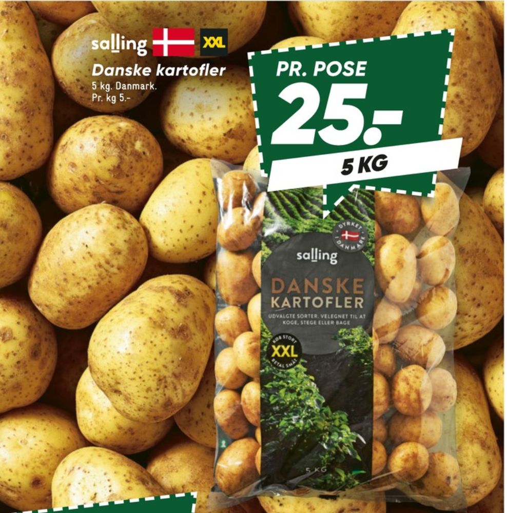 Salling, Kartofler
