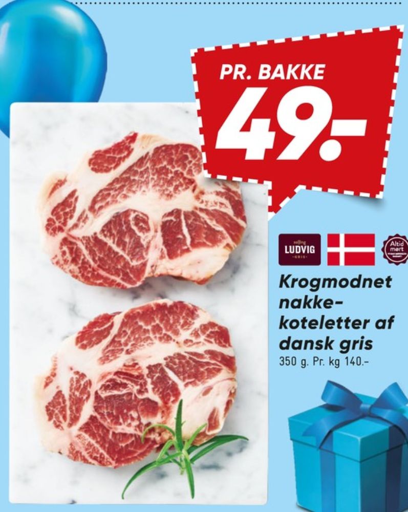 Salling Ludvig, Nakkekoteletter
