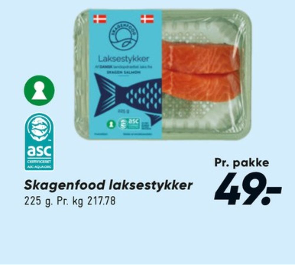 Skagenfood , Lakseportioner