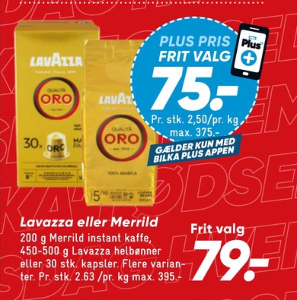 Merrild Gold, Instant Kaffe