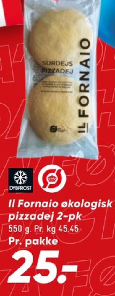 Il Fornaio, Pizzadej