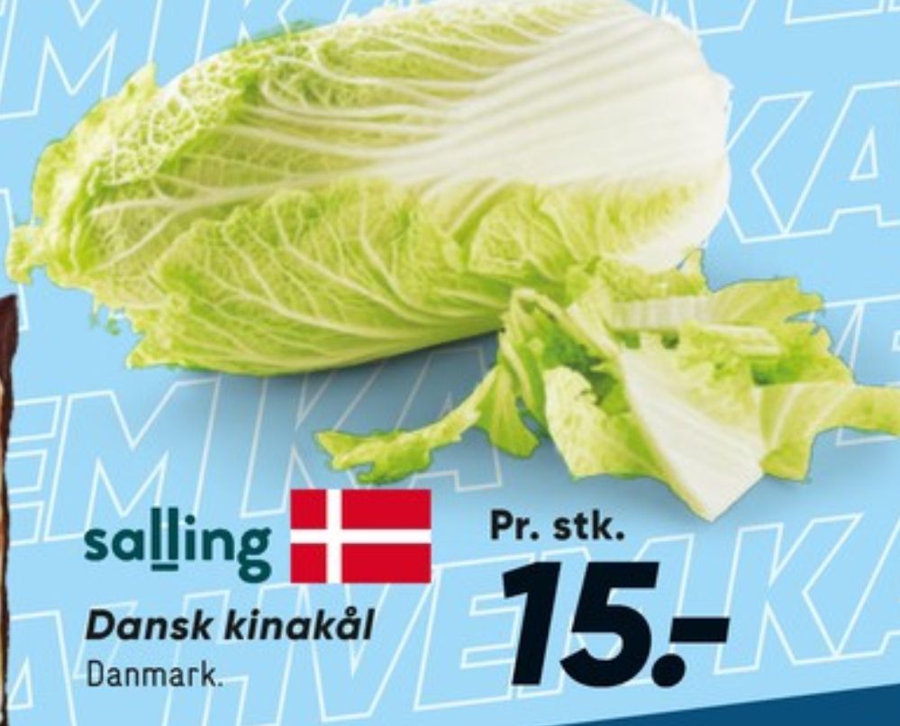 Salling, Kinakål