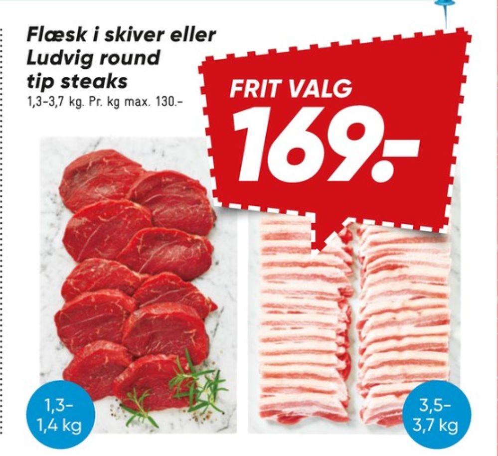 Flæsk i skiver