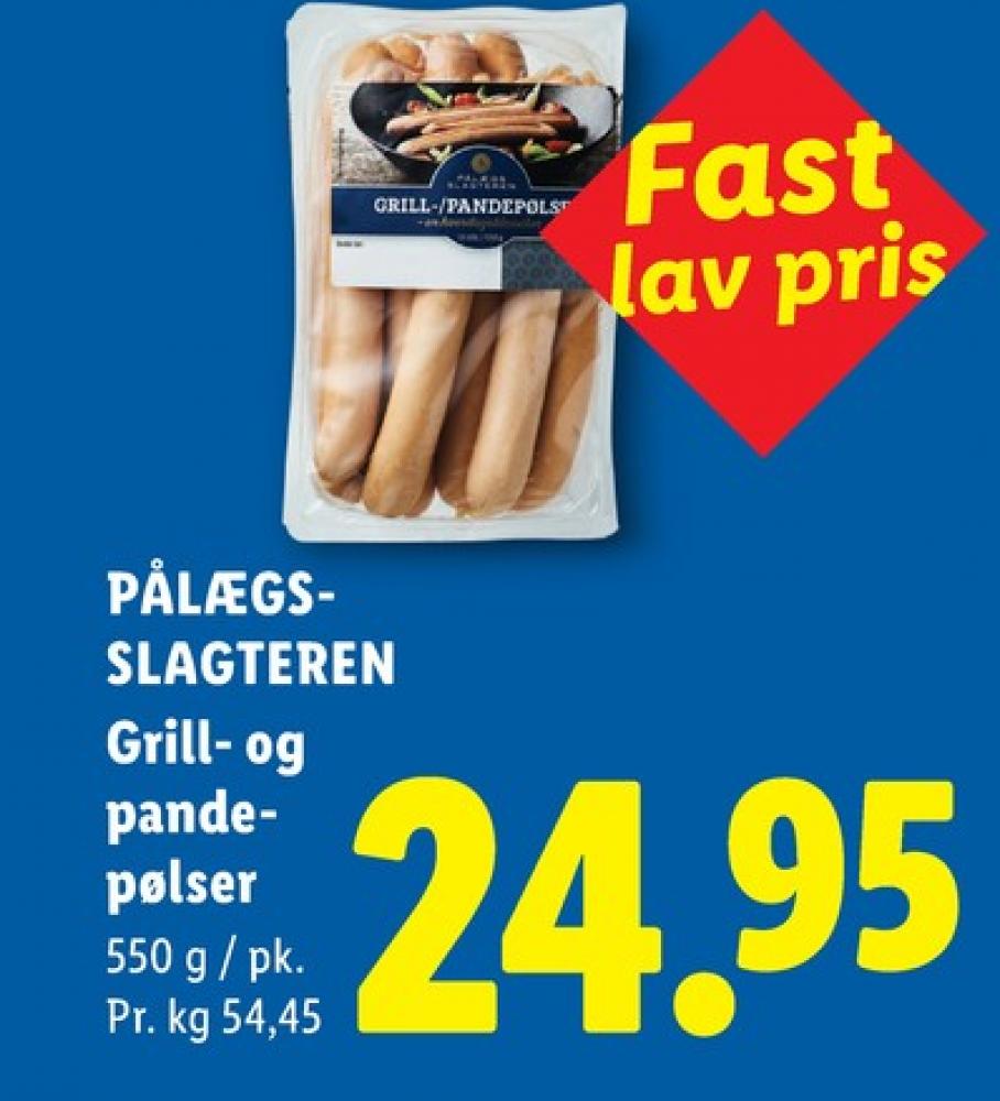 Pålægsslagteren, Grillpølser