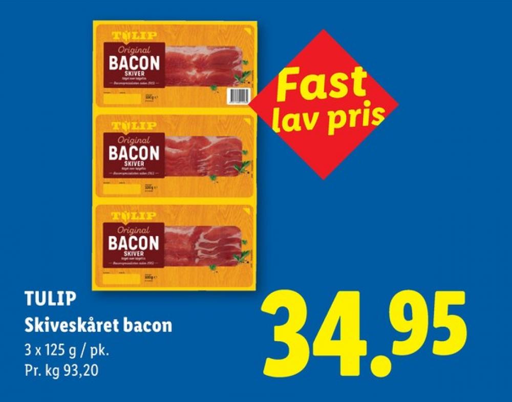Tulip, Baconskiver
