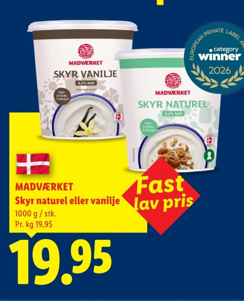 Madværket, Vanilje Skyr 0,2%