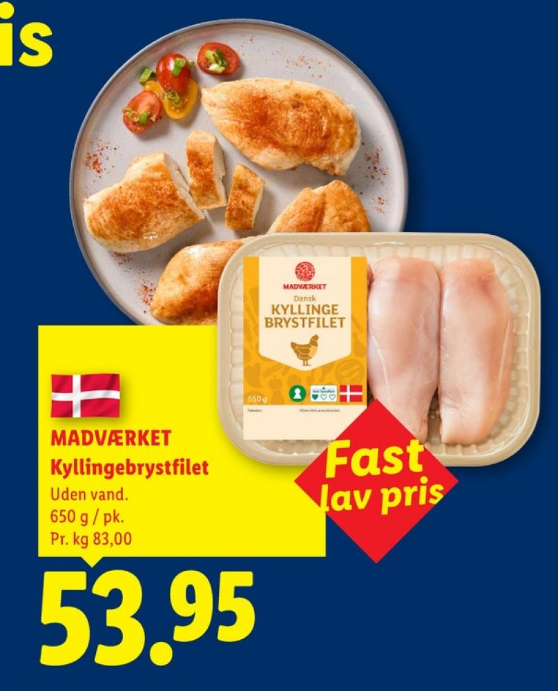 Madværket, Kyllingebrystfilet