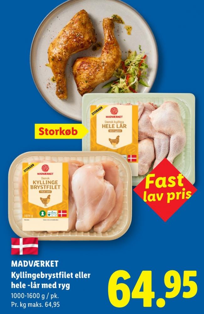 Madværket, Kyllingebrystfilet