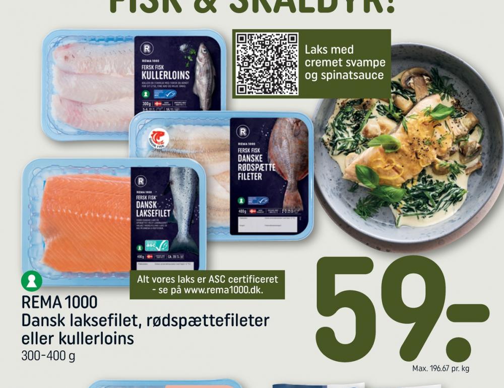Rema 1000, Laksefilet
