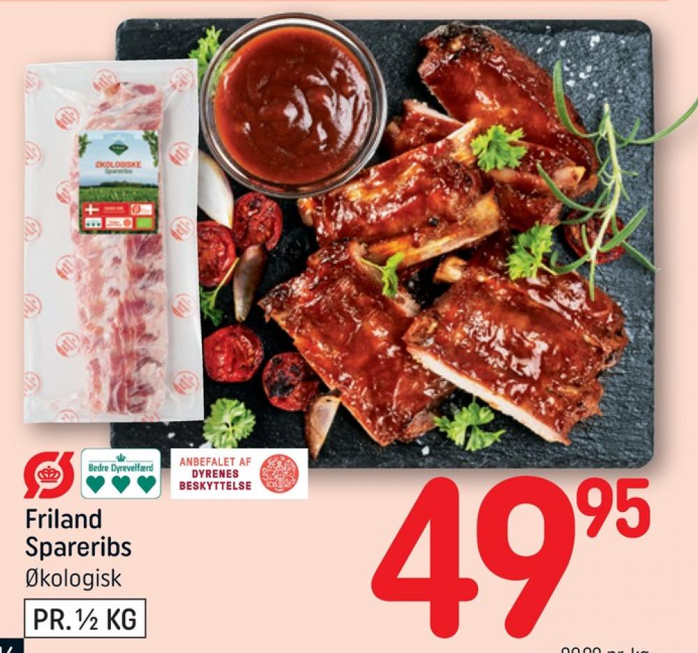 FRILAND Økologi, Spareribs