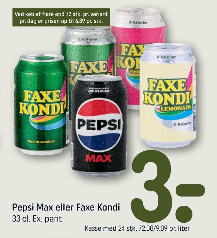 Pepsi Max, Cola