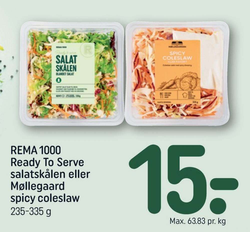 Rema 1000, Salatblanding