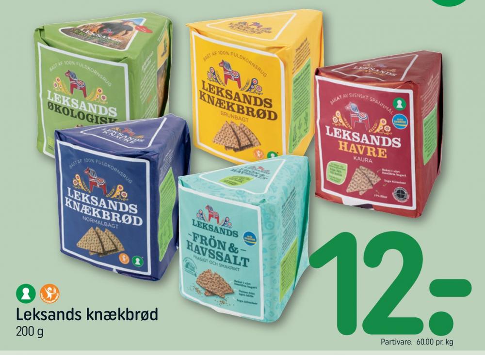 Leksands, Frön & Havsalt knækbrød