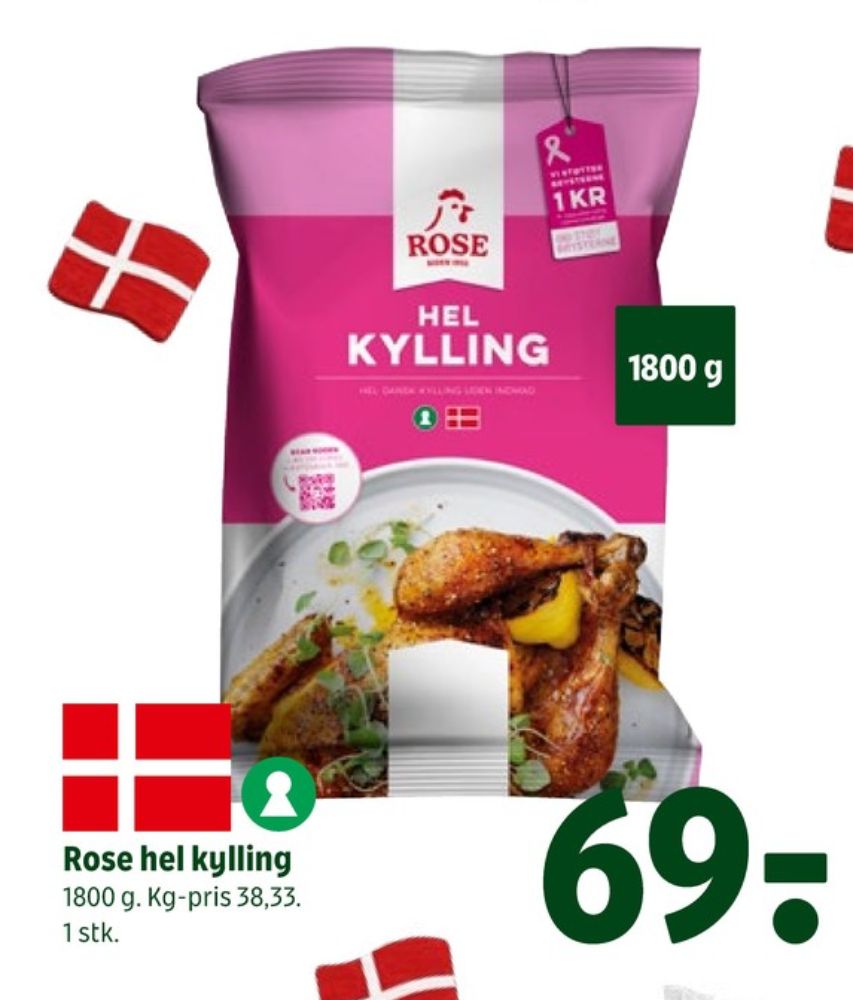 Rose, Kylling