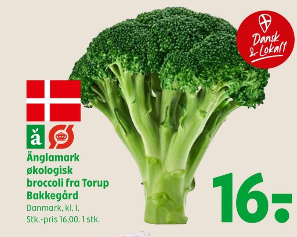 Änglamark, Broccoli
