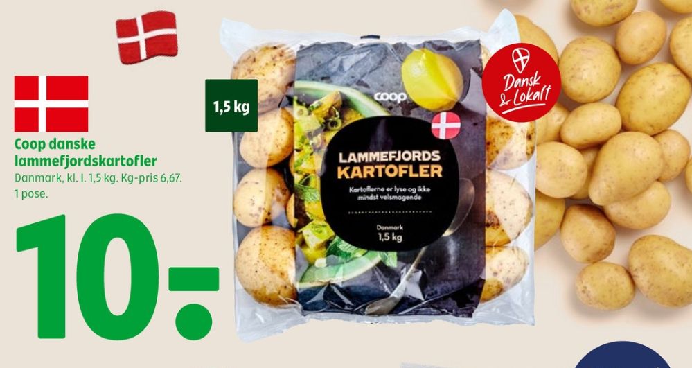 Coop, Kartofler