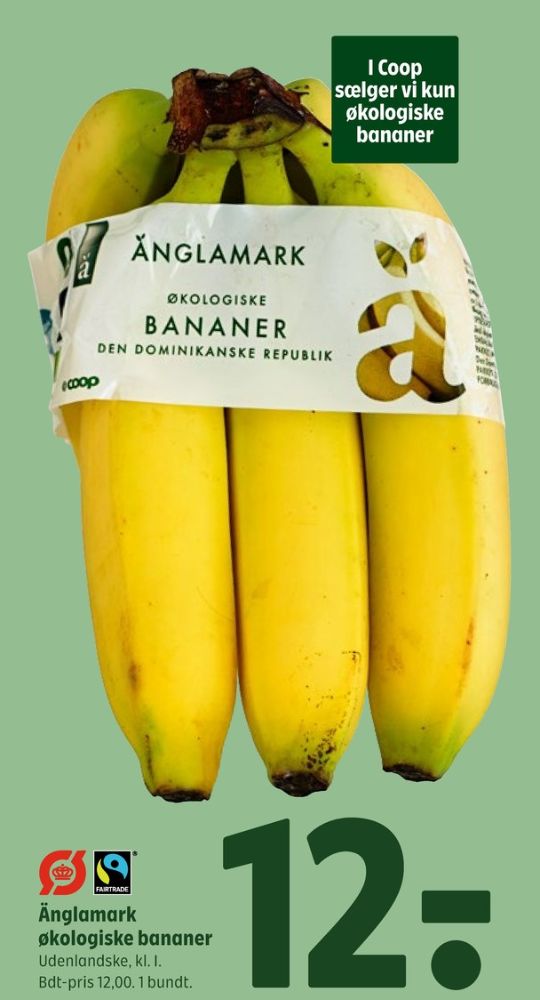 Änglamark, Bananer