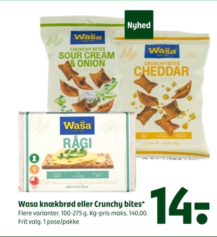 Wasa, Rågi knækbrød