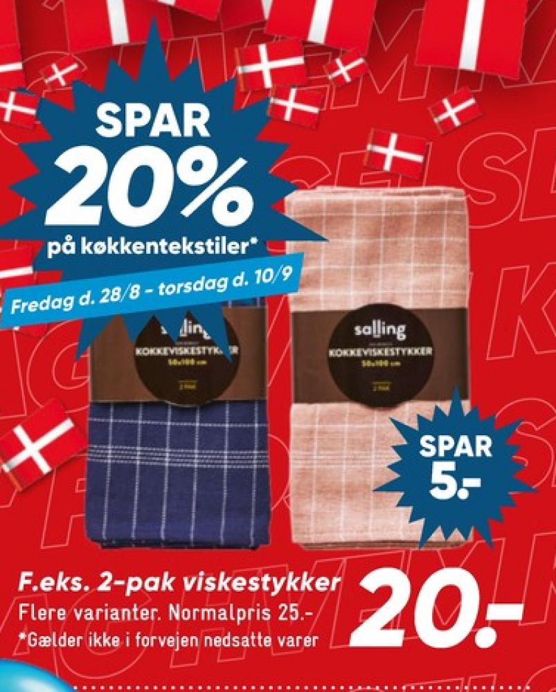 Salling, Viskestykke