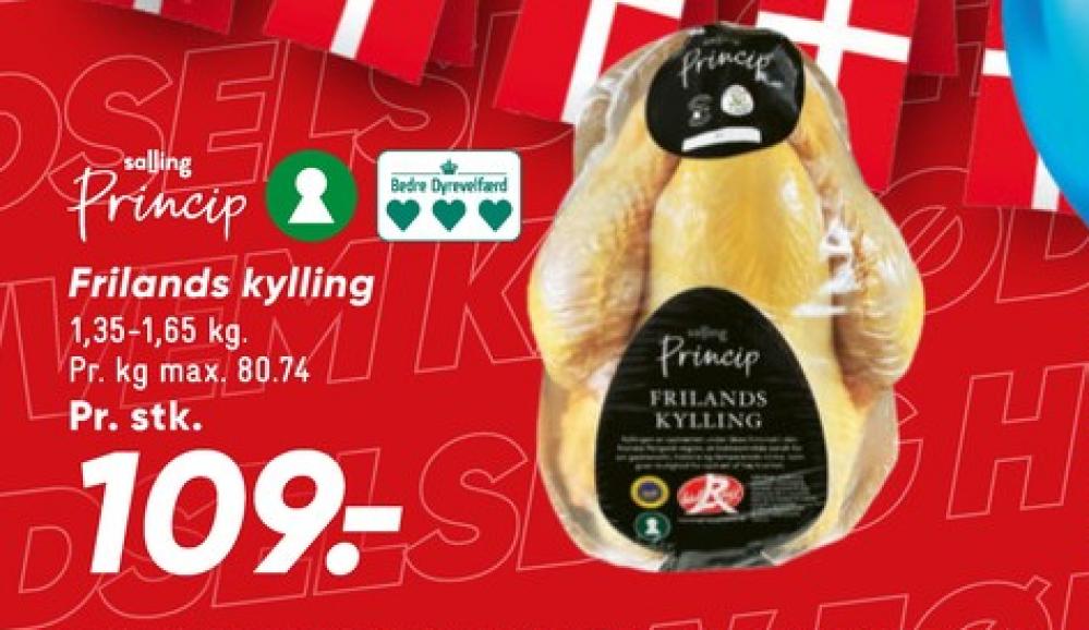 Salling Princip, Kylling
