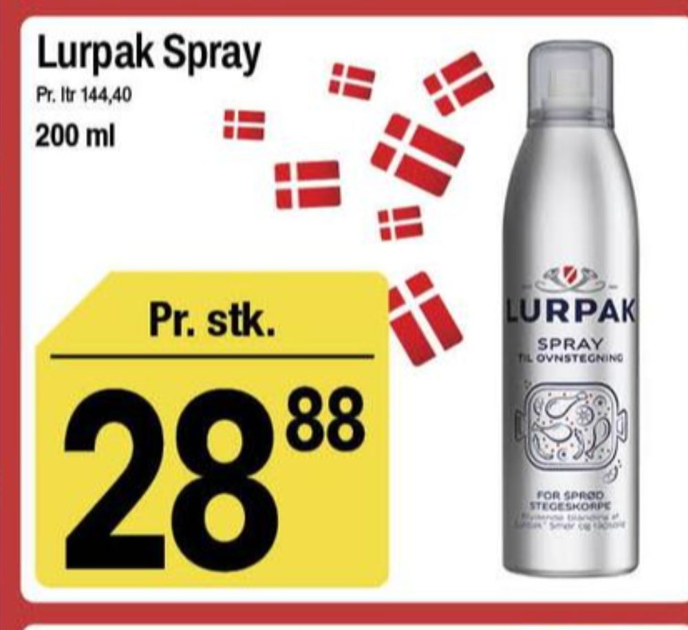 Lurpak, Smør Spray