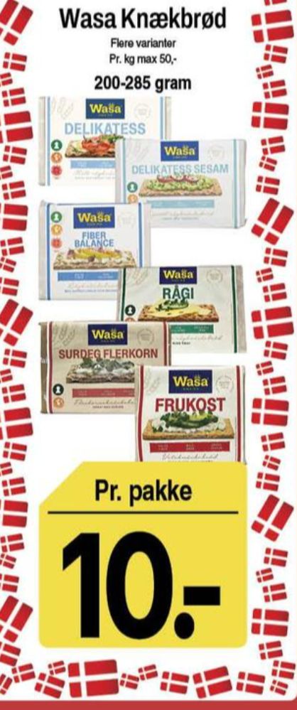 Wasa, Frukost knækbrød
