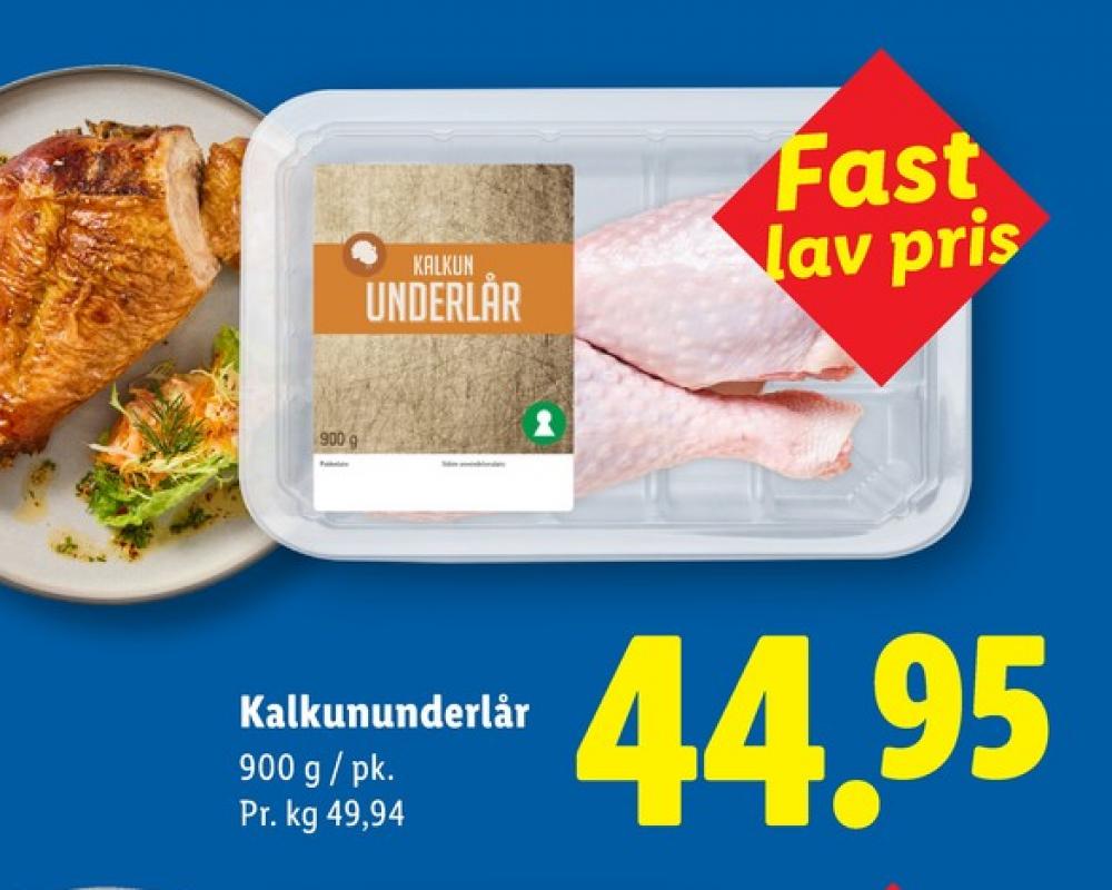 Kalkununderlår