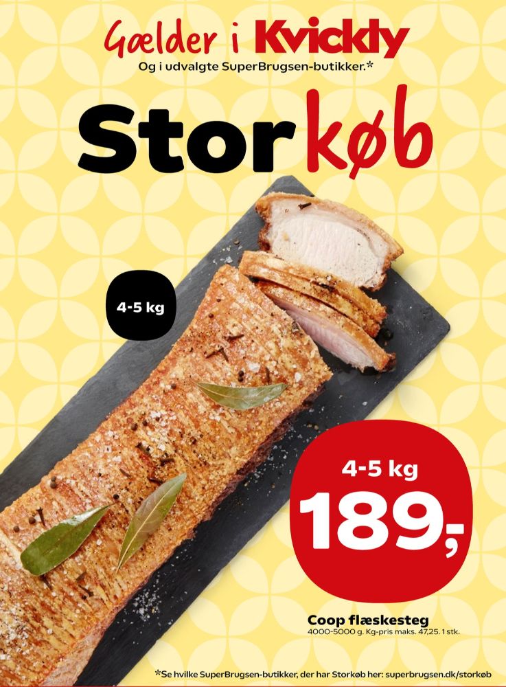 Coop, Flæskesteg