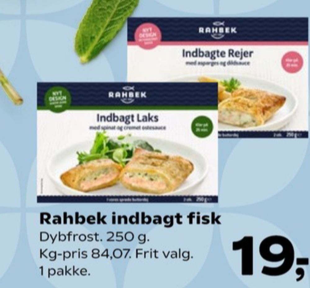 Rahbek, Indbagte Rejer med Asparges og Dildsauce