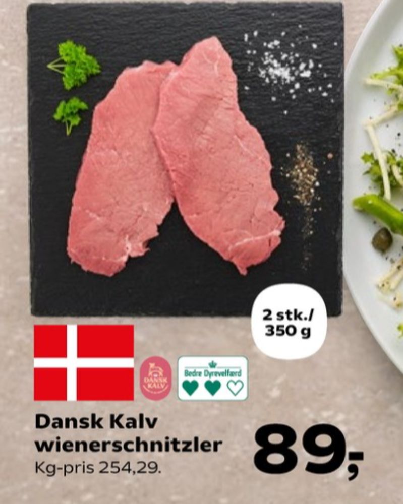 Danish Crown Dansk Kalv, Kalvewienerschnitzler