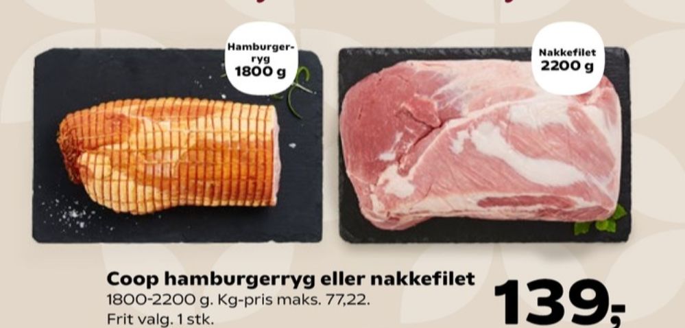 Coop, Nakkefilet