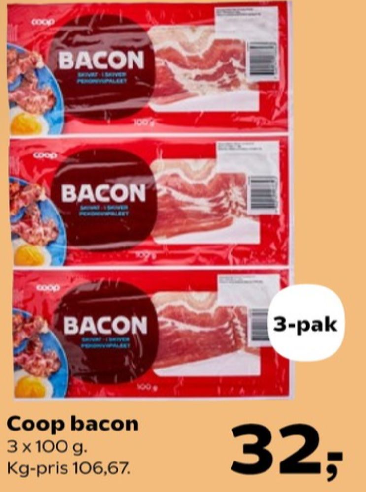 Coop, Baconskiver