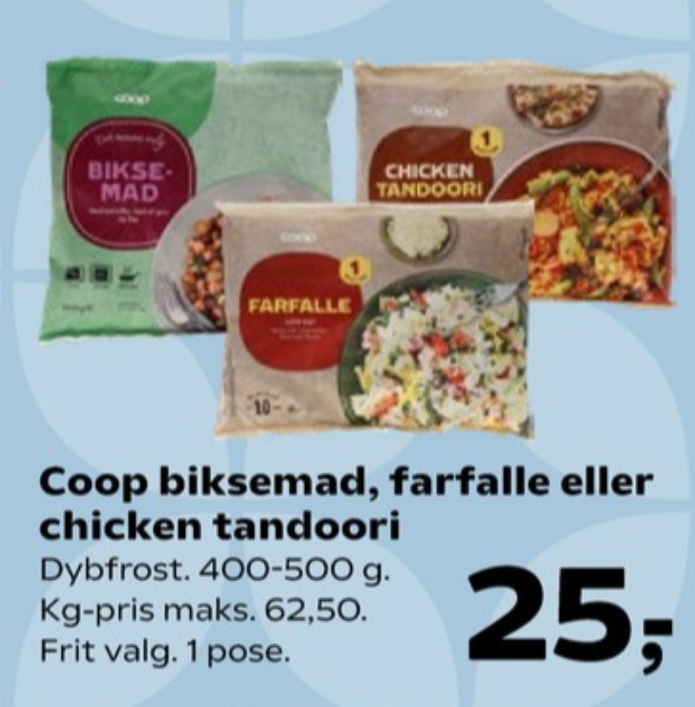 Coop, Biksemad