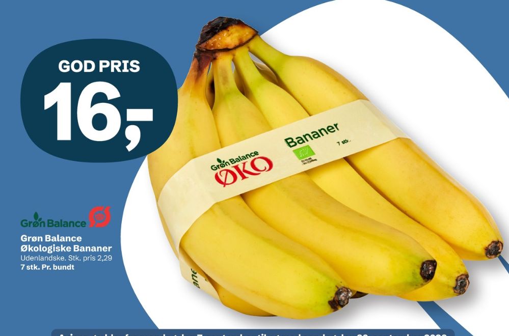 Grøn Balance, Bananer