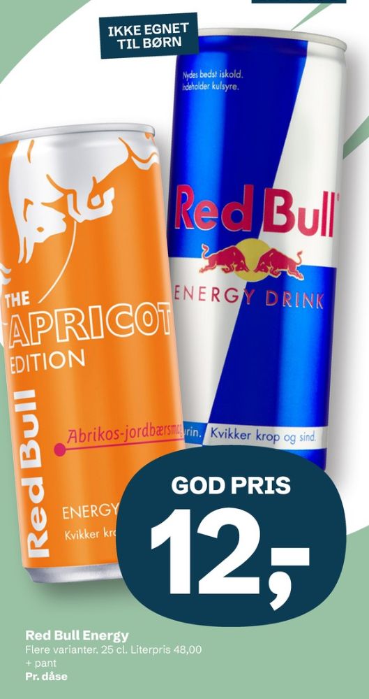 Red Bull Energy, Energidrik