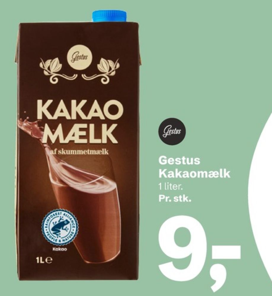 Gestus, Kakaomælk