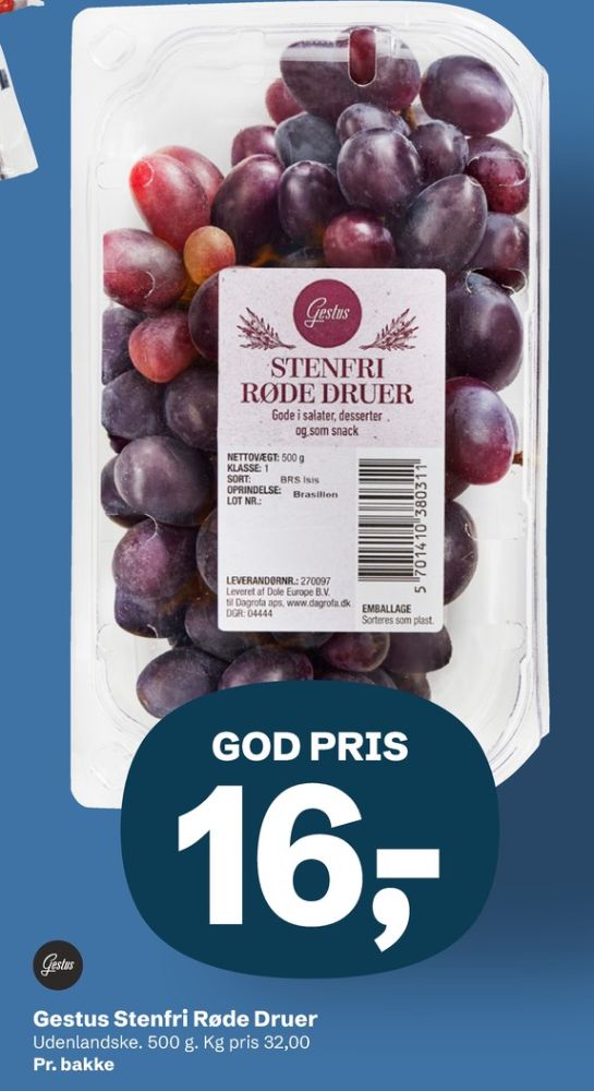 Gestus, Vindruer