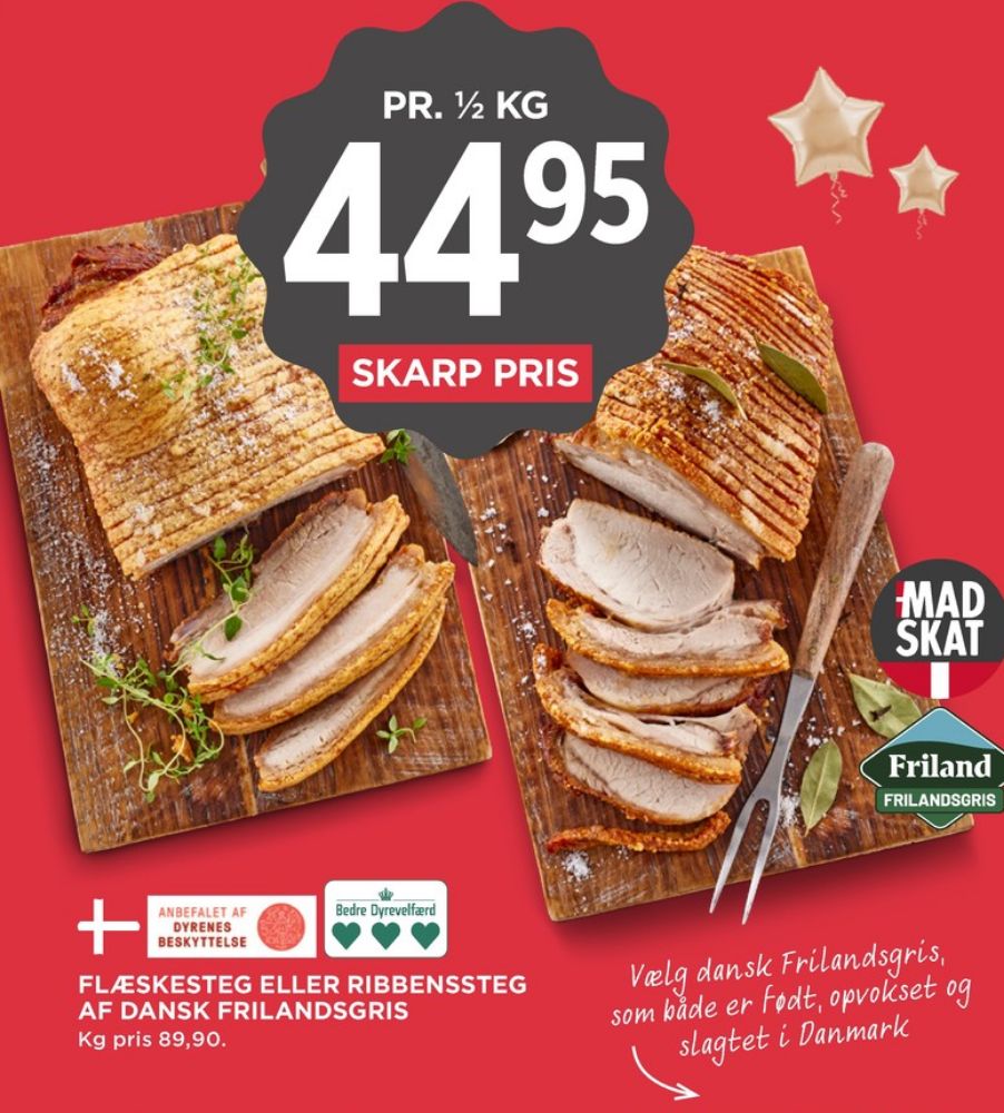 FRILAND Frilandsgris, Flæskesteg