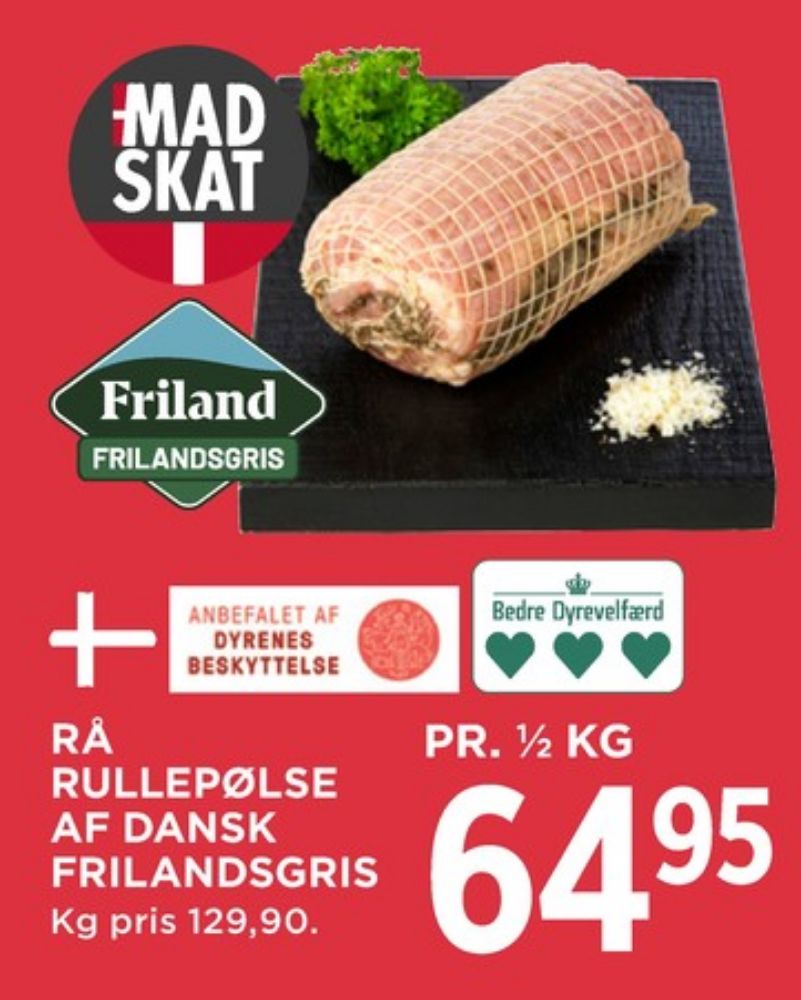 FRILAND Økologi, Rullepølse