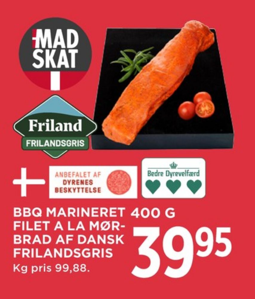 FRILAND Frilandsgris, Grisefilet