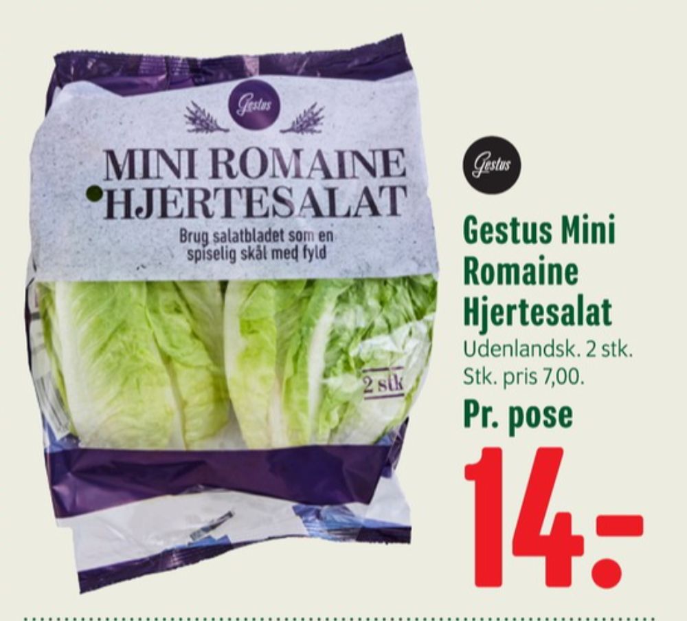 Gestus, Hjertesalat