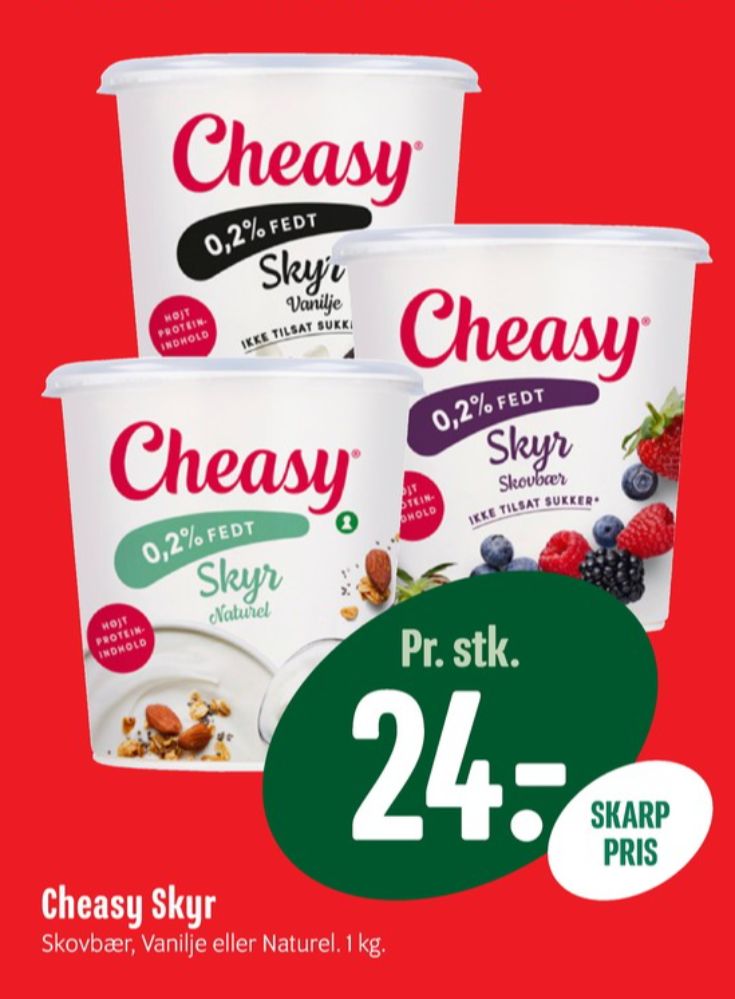Cheasy, Vanilje Skyr 