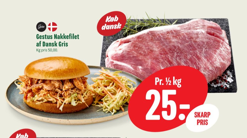 Gestus, Nakkefilet